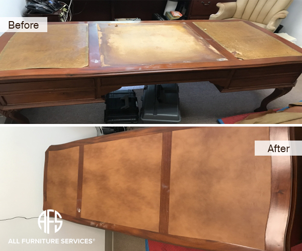 Furniture repair service technician clan upholstery fix leather